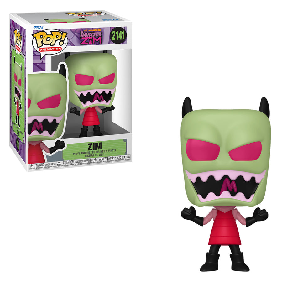 FUNKO POP ANIMATION NICKELODEON: INVADER ZIM - ZIM 2141 BRINDE