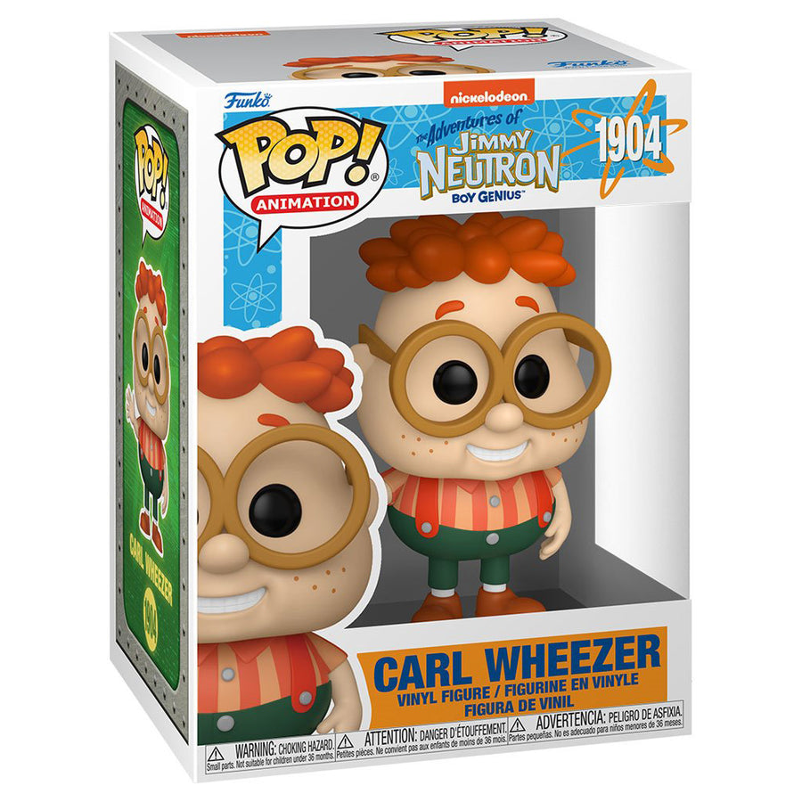FUNKO POP ANIMATION NICKELODEON THE ADVENTURES OF JIMMY NEUTRON BOY GENIUS - CARL WHEEZER 1904