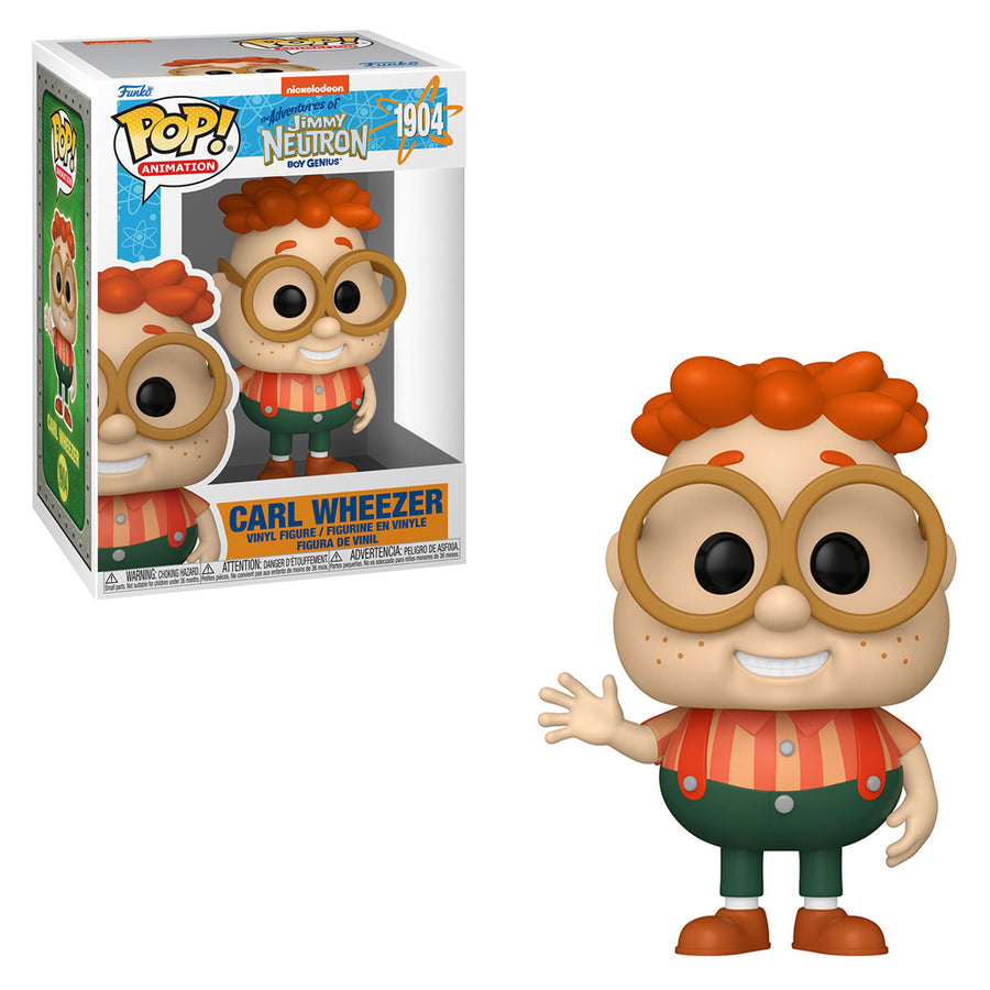 FUNKO POP ANIMATION NICKELODEON THE ADVENTURES OF JIMMY NEUTRON BOY GENIUS - CARL WHEEZER 1904