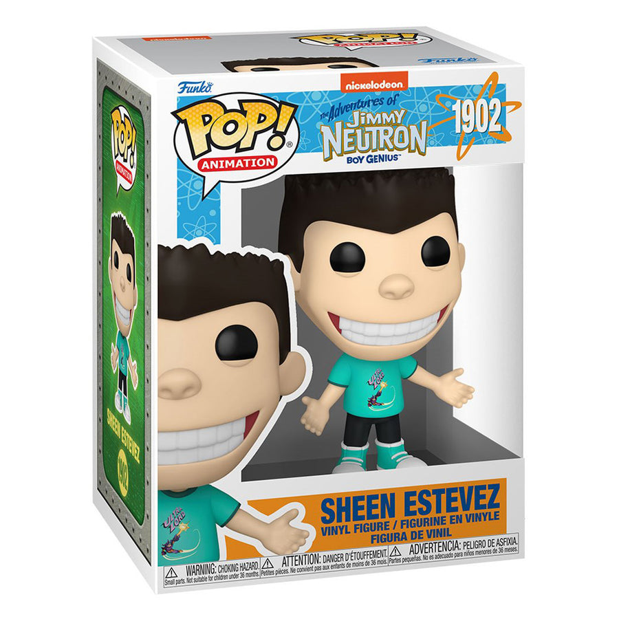 FUNKO POP ANIMATION NICKELODEON THE ADVENTURES OF JIMMY NEUTRON BOY GENIUS - SHEEN ESTEVEZ 1902