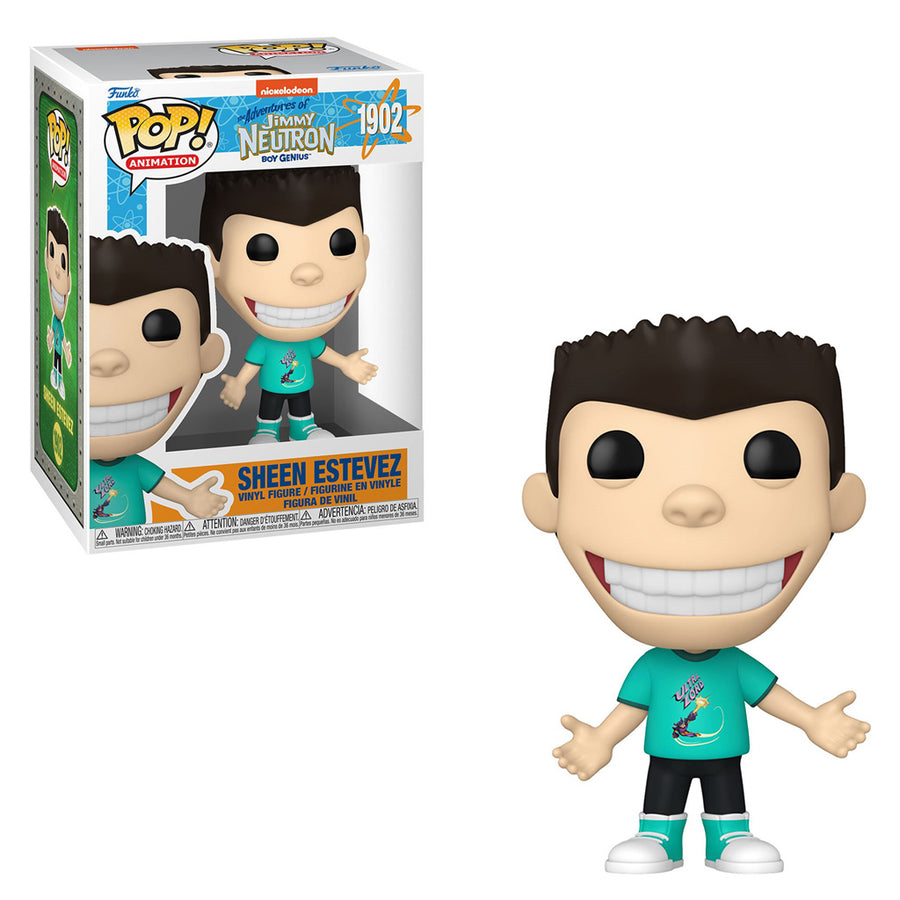 FUNKO POP ANIMATION NICKELODEON THE ADVENTURES OF JIMMY NEUTRON BOY GENIUS - SHEEN ESTEVEZ 1902 BRINDE