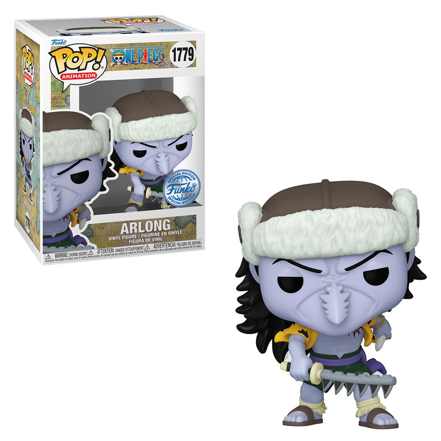 FUNKO POP ANIMATION ONE PIECE EXCLUSIVE - ARLONG 1779 BRINDE
