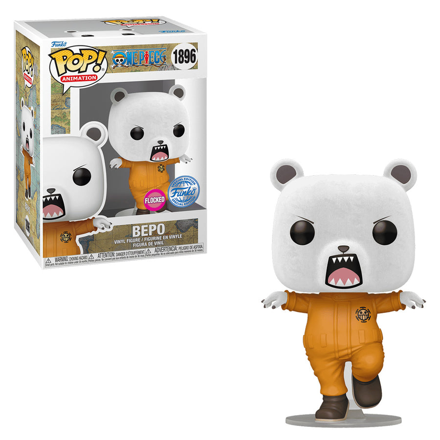 FUNKO POP ANIMATION ONE PIECE EXCLUSIVE - BEPO 1896 BRINDE