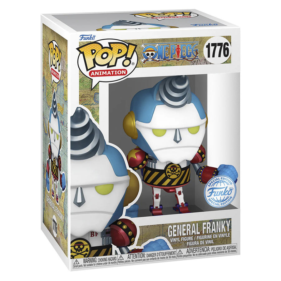 FUNKO POP ANIMATION ONE PIECE EXCLUSIVE - GENERAL FRANKY 1776