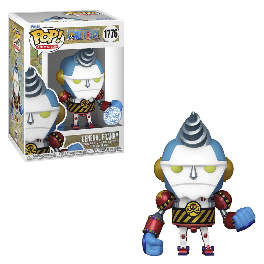 FUNKO POP ANIMATION ONE PIECE EXCLUSIVE - GENERAL FRANKY 1776 BRINDE