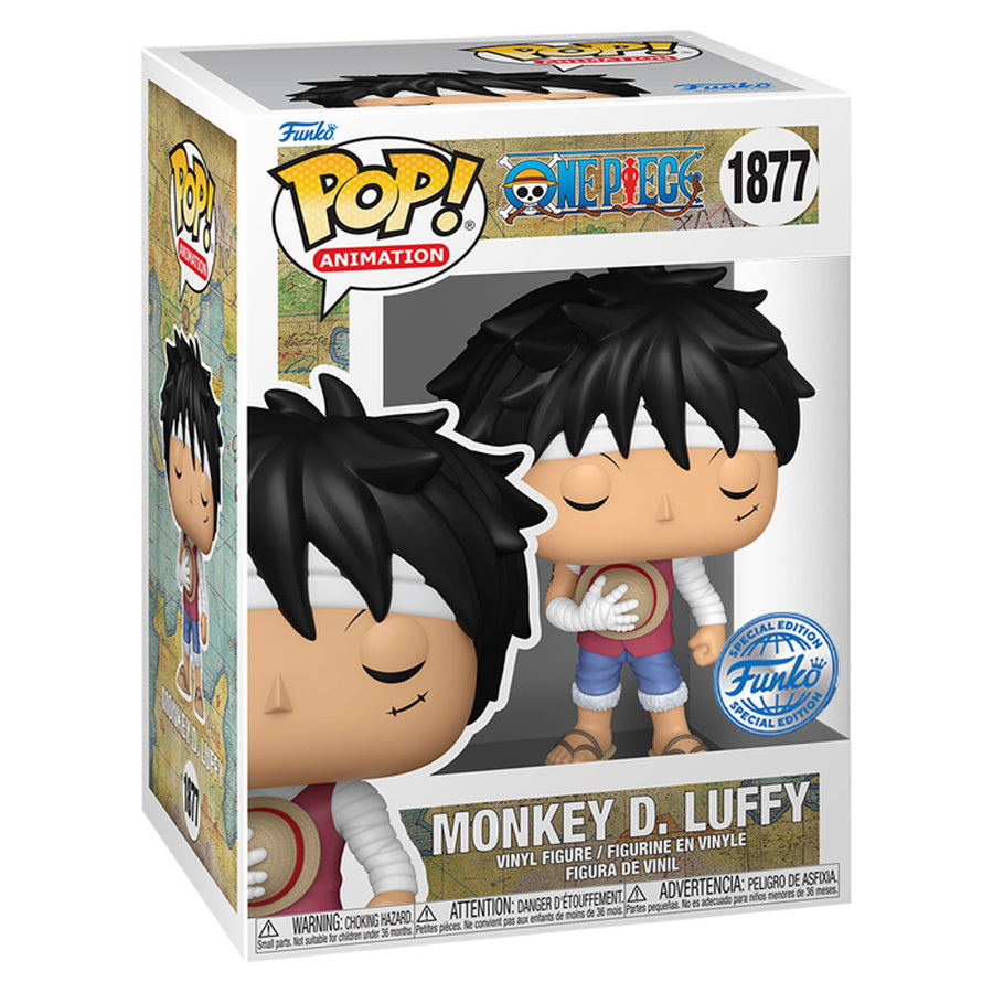 FUNKO POP ANIMATION ONE PIECE EXCLUSIVE - MONKEY D. LUFFY 1877