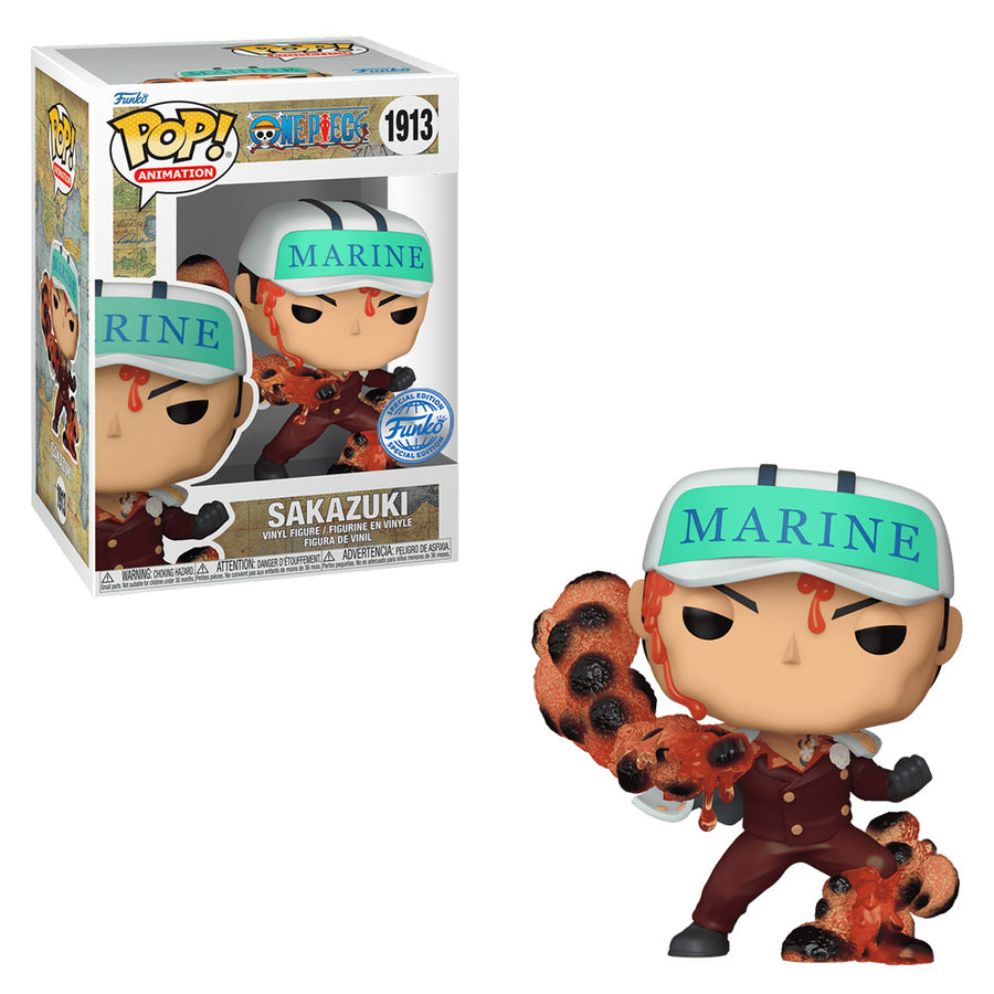 FUNKO POP ANIMATION ONE PIECE EXCLUSIVE - SAKAZUKI 1913 BRINDE