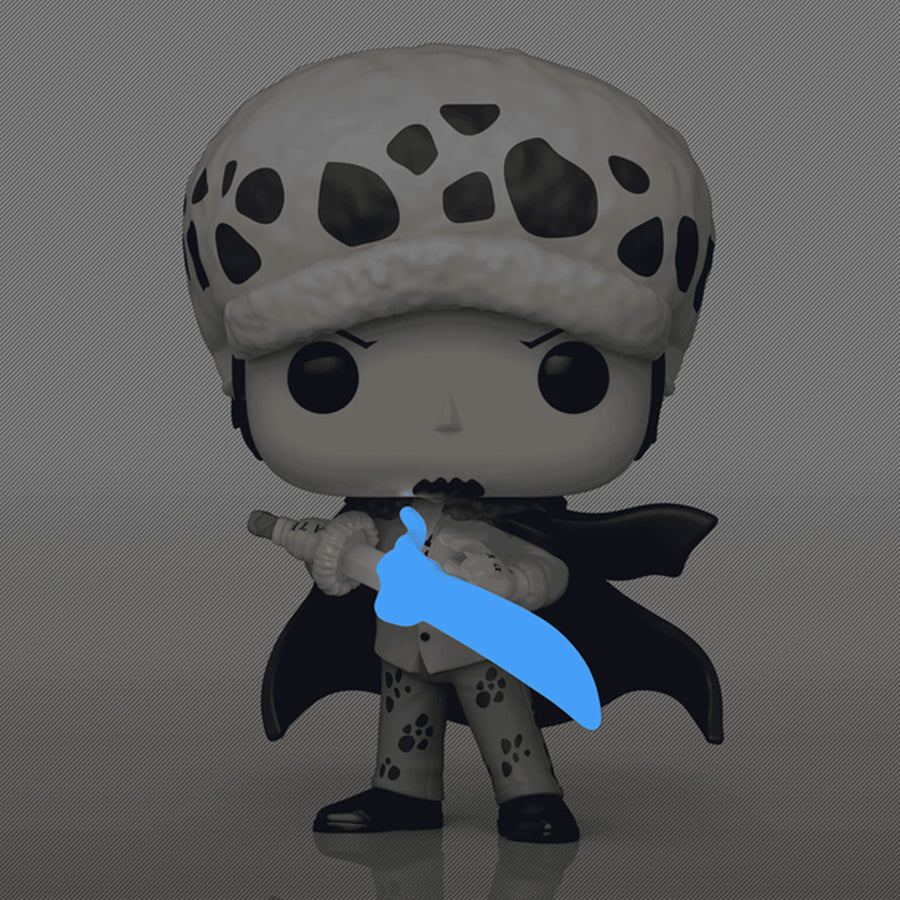 FUNKO POP ANIMATION ONE PIECE EXCLUSIVE - TRAFALGAR LAW 1894 (GLOW)