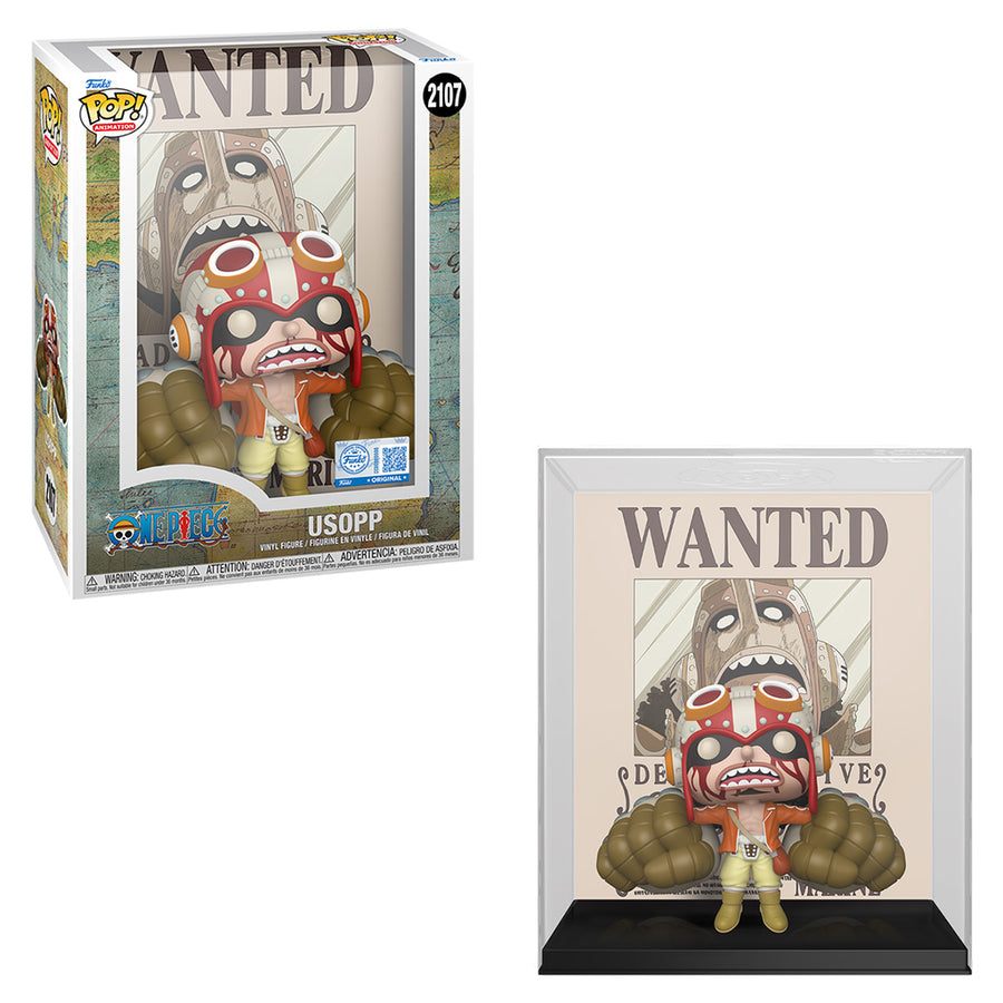 FUNKO POP ANIMATION ONE PIECE EXCLUSIVE - USOPP 2107 BRINDE