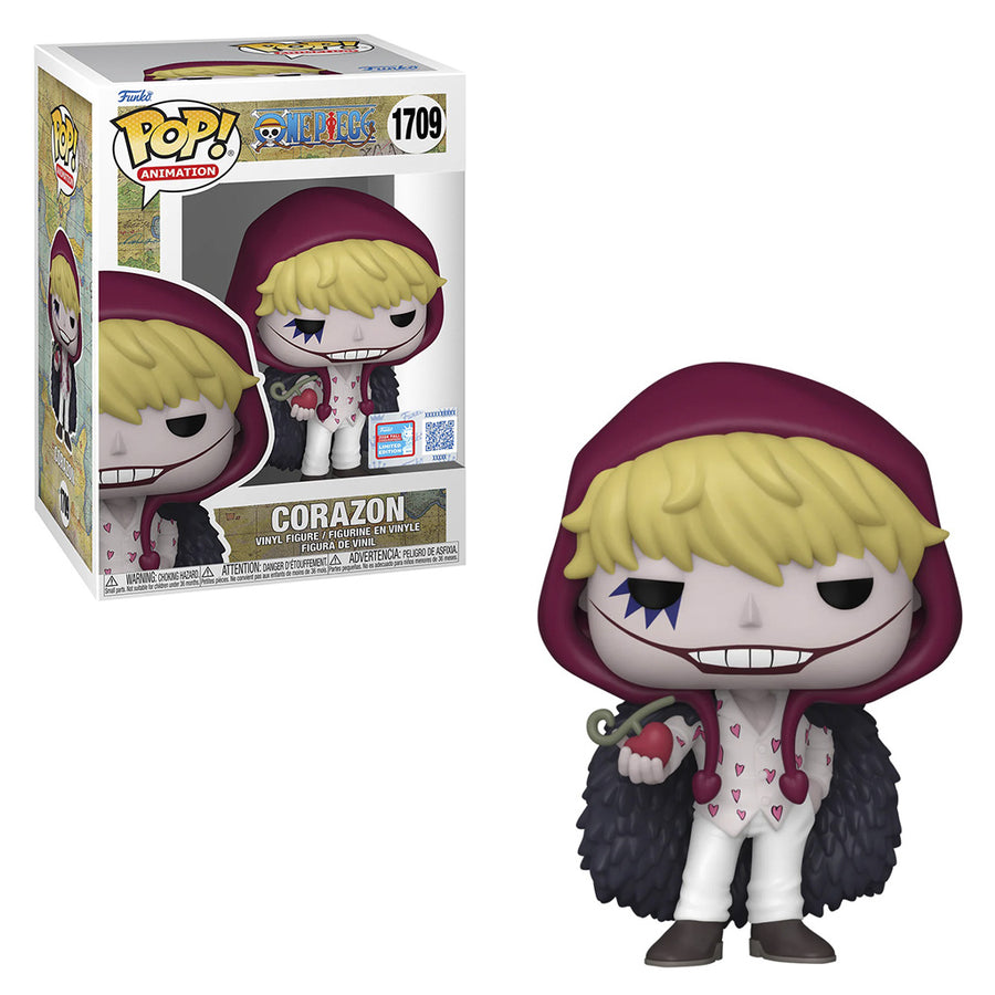 FUNKO POP ANIMATION ONE PIECE NEW YORK COMIC CON 2024 - CORAZON 1709 BRINDE