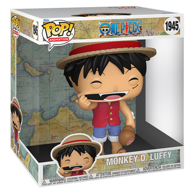 FUNKO POP ANIMATION ONE PIECE SUPER SIZED 10" - MONKEY D. LUFFY 1945