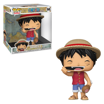 FUNKO POP ANIMATION ONE PIECE SUPER SIZED 10" - MONKEY D. LUFFY 1945