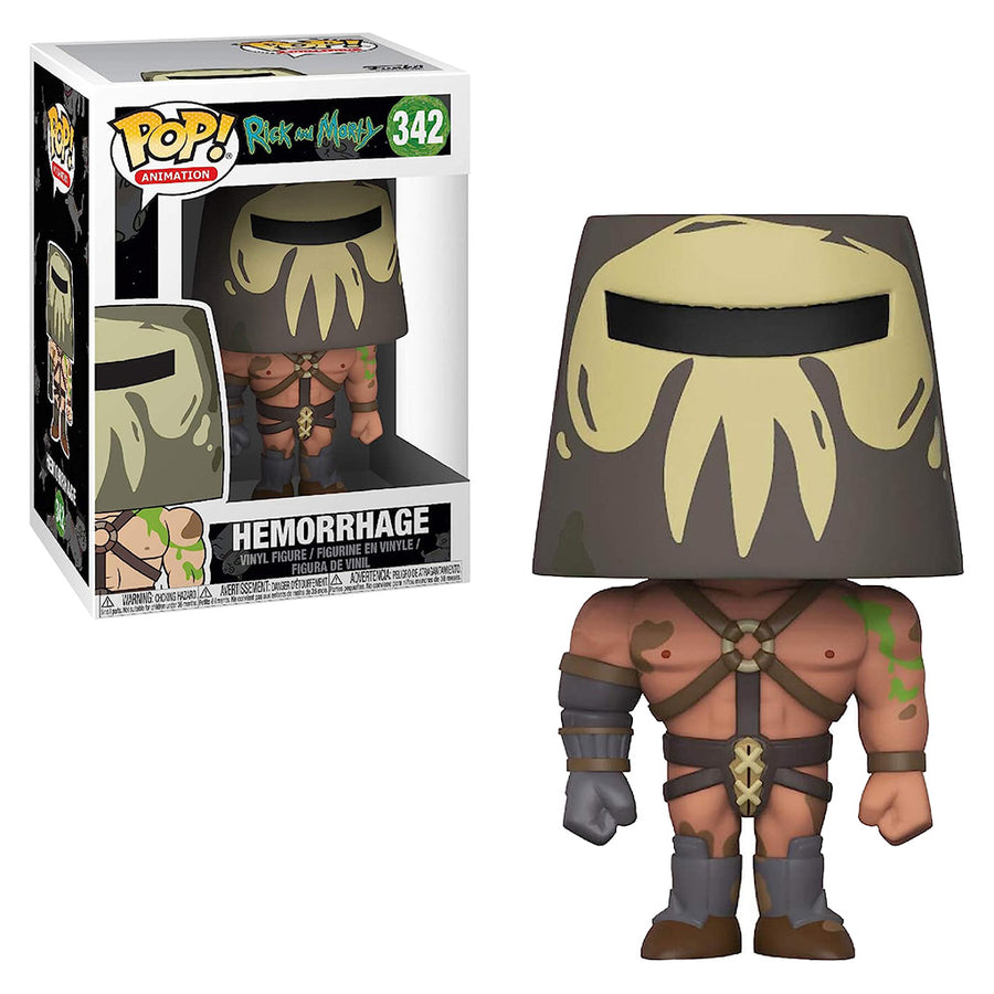 FUNKO POP ANIMATION RICK AND MORTY - HEMORRHAGE 342 BRINDE