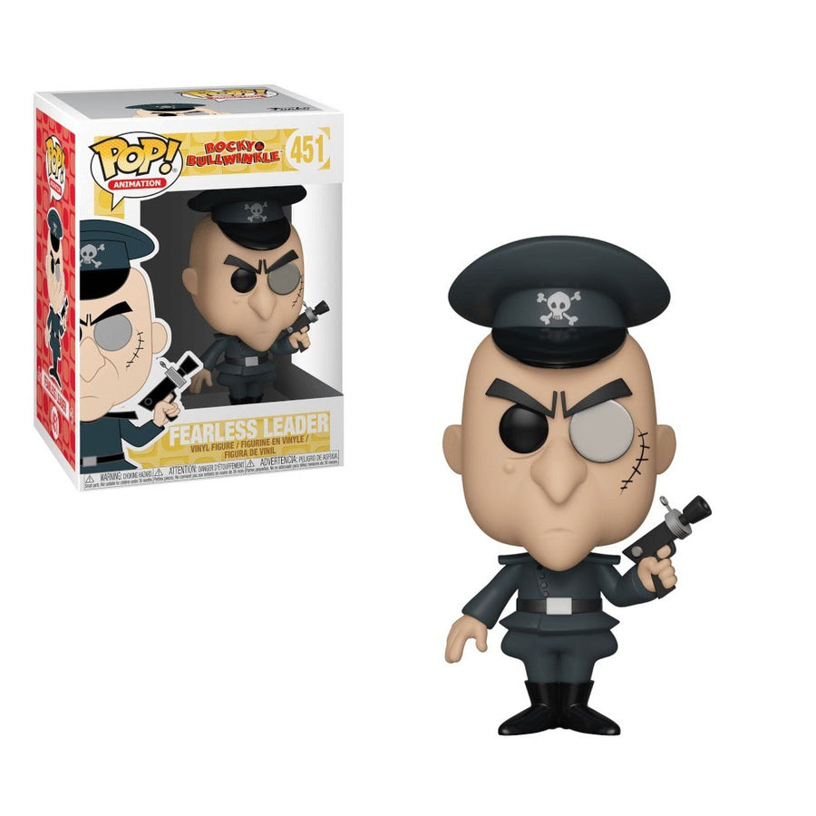 FUNKO POP ANIMATION ROCKY AND BULLWINKLE - FEARLESS LEADER 451 BRINDE
