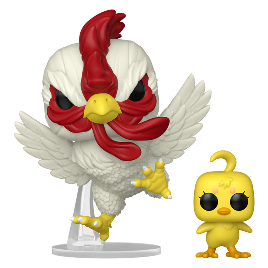 FUNKO POP ANIMATION ROOSTER FIGHTER - KEIJI & PIYOKO 2164 BRINDE