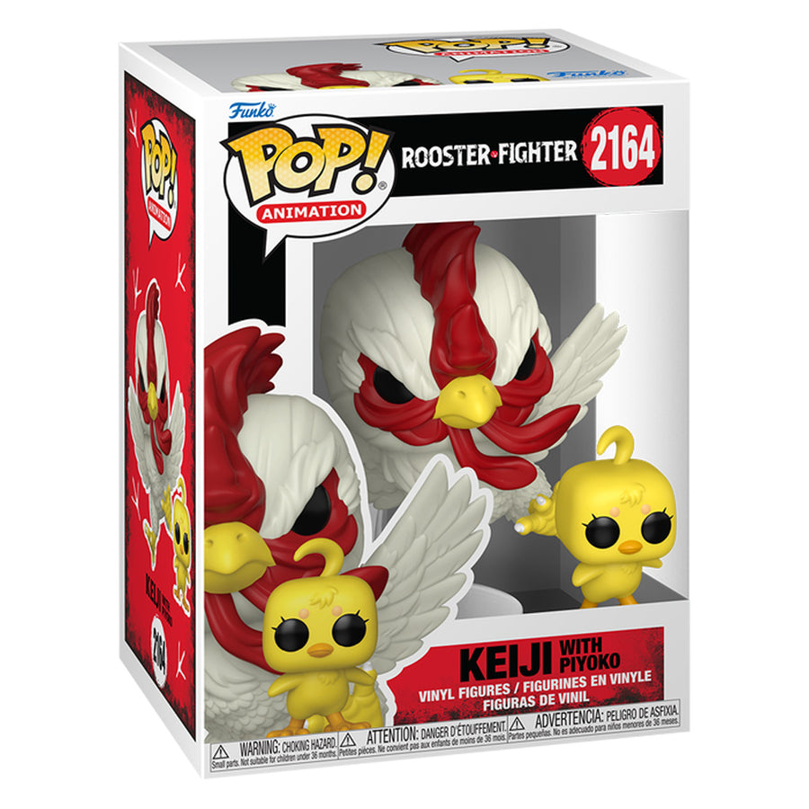 FUNKO POP ANIMATION ROOSTER FIGHTER - KEIJI & PIYOKO 2164