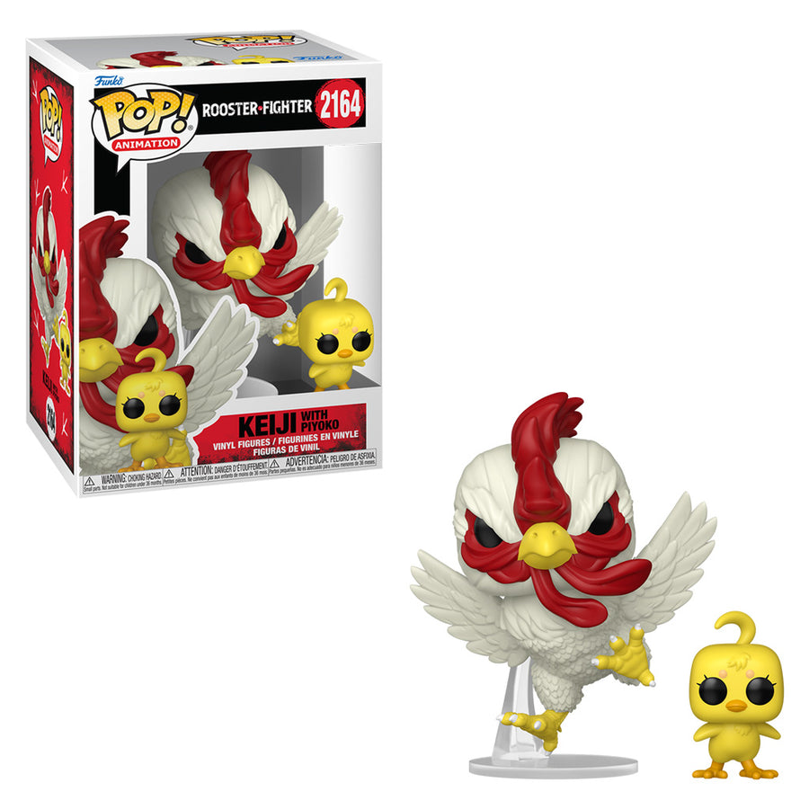 FUNKO POP ANIMATION ROOSTER FIGHTER - KEIJI & PIYOKO 2164