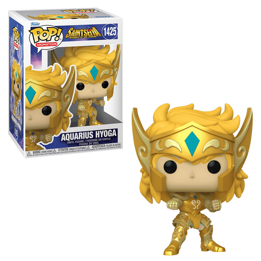 FUNKO POP ANIMATION SAINT SEIYA - AQUARIUS HYOGA 1425 BRINDE