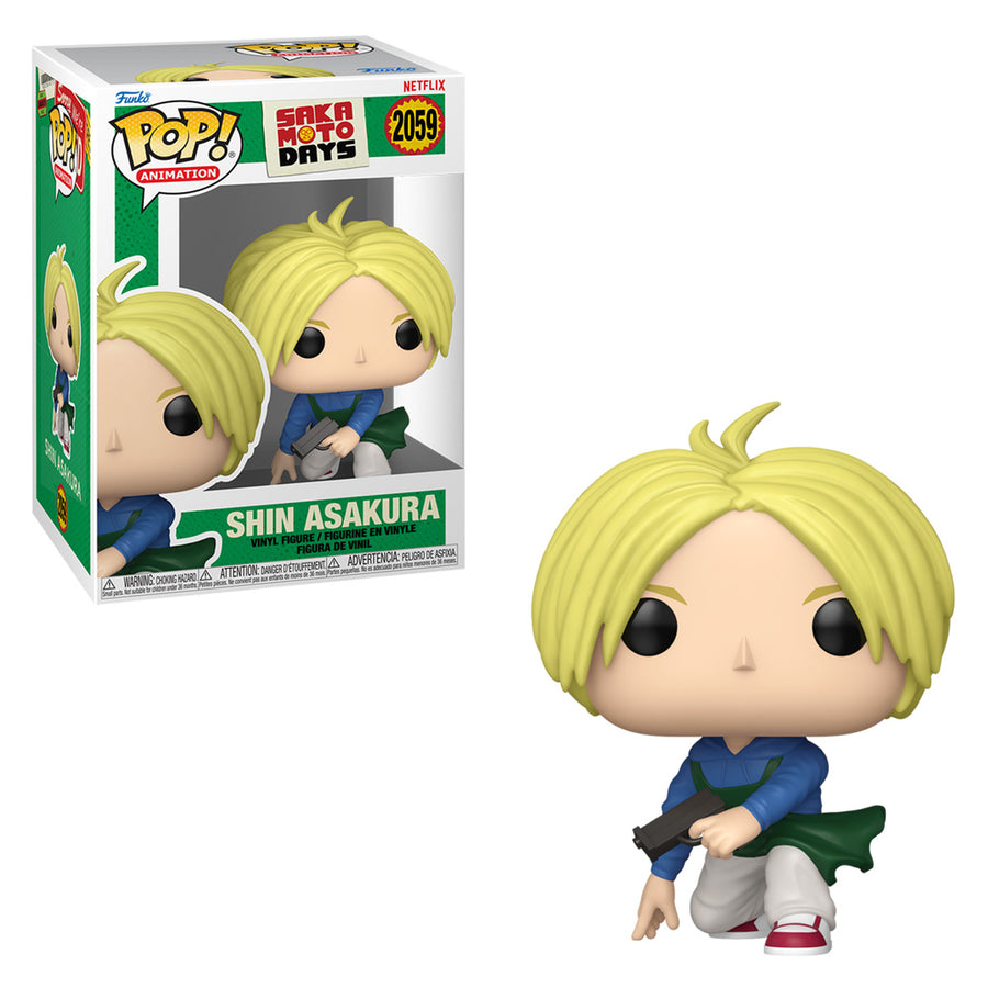 FUNKO POP ANIMATION SAKAMOTO DAYS - SHIN ASAKURA 2059 BRINDE