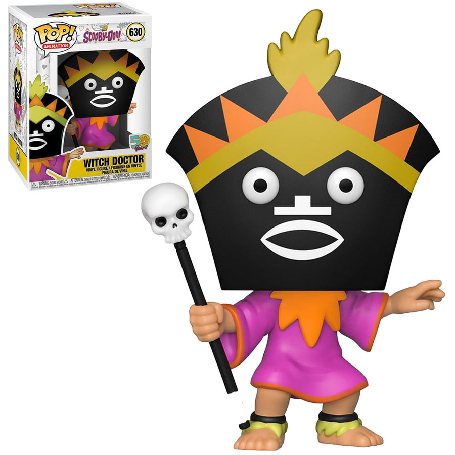 FUNKO POP ANIMATION SCOOBY-DOO - WITCH DOCTOR 630 BRINDE
