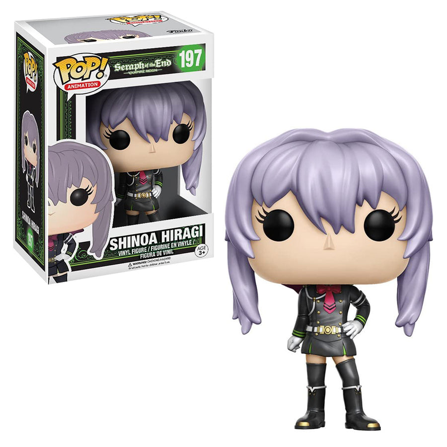 FUNKO POP ANIMATION SERAPH OF THE END - SHINOA HIRAGI 197 BRINDE