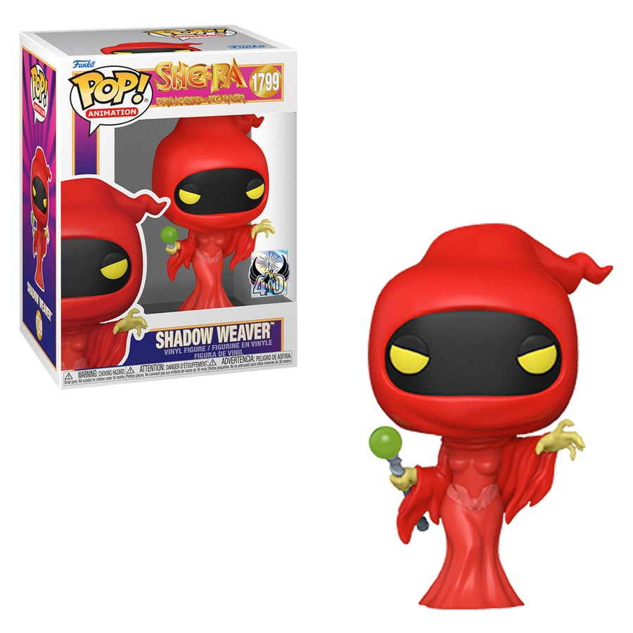 FUNKO POP ANIMATION SHE-RA PRINCESS OF POWER 40TH ANNIVERSARY - SHADOW WEAVER 1799 BRINDE