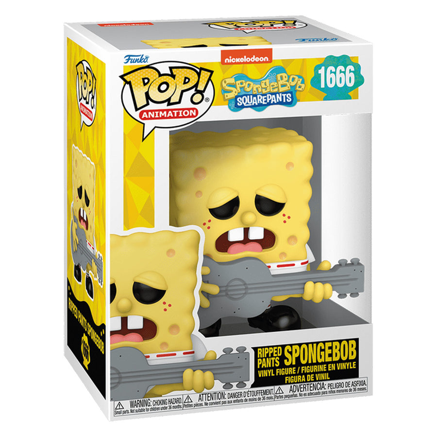 FUNKO POP ANIMATION SPONGEBOB SQUAREPANTS 25TH ANNIVERSARY - RIPPED PANTS SPONGEBOB 1666