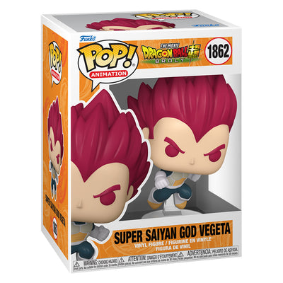 FUNKO POP ANIMATION THE MOVIE DRAGON BALL SUPER: BROLY - SUPER SAIYAN GOD VEGETA 1862