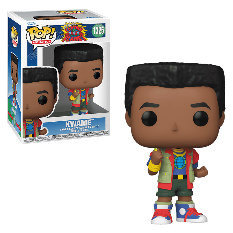 FUNKO POP ANIMATION THE NEW ADVENETURES OF CAPTAIN PLANET - KWAME 1325 BRINDE