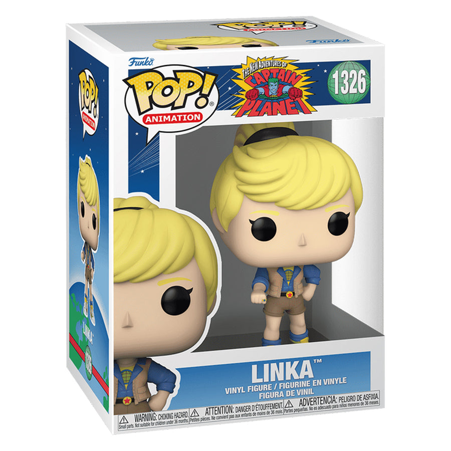 FUNKO POP ANIMATION THE NEW ADVENETURES OF CAPTAIN PLANET - LINKA 1326