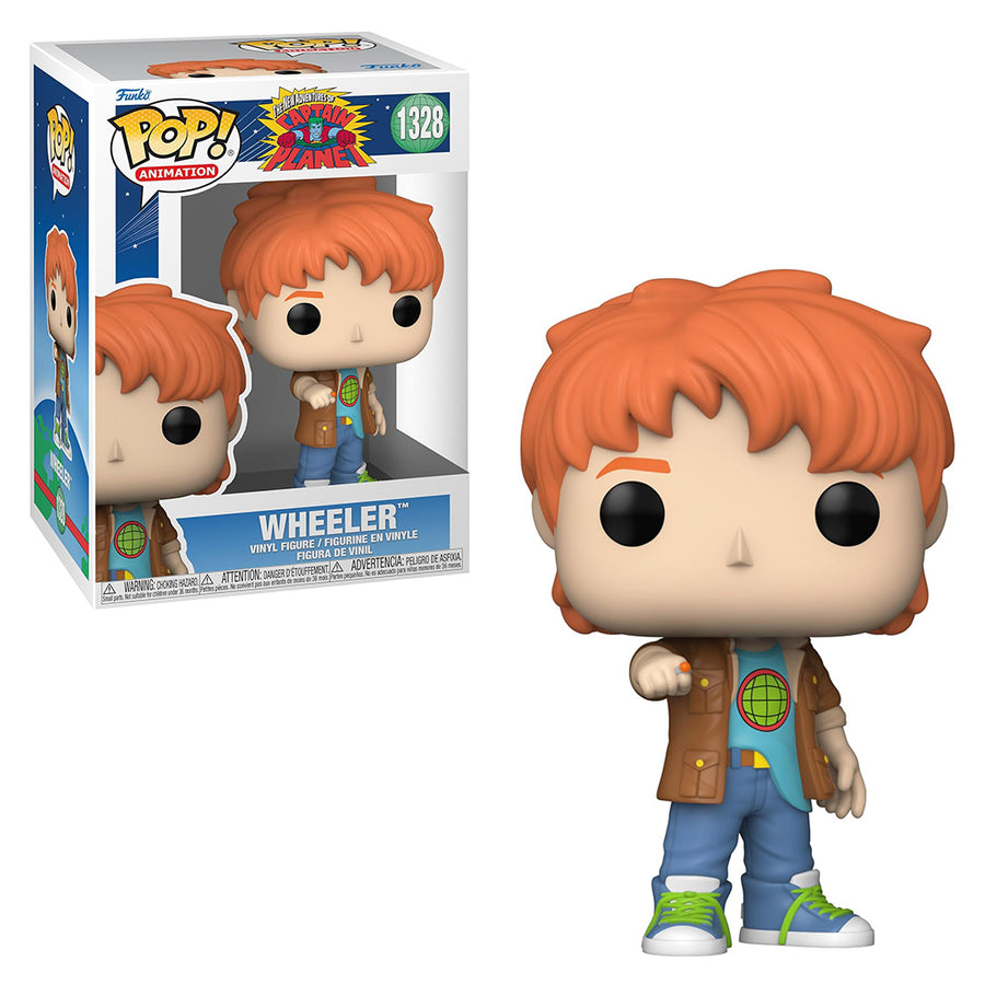 FUNKO POP ANIMATION THE NEW ADVENETURES OF CAPTAIN PLANET - WHEELER 1328 BRINDE