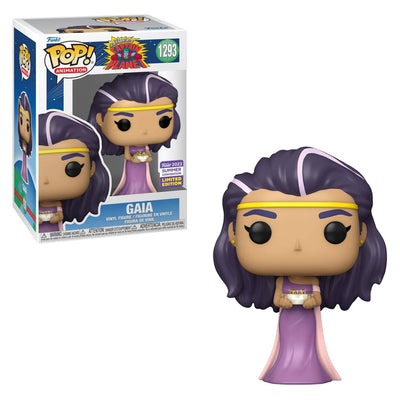 FUNKO POP ANIMATION THE NEW ADVENTURES OF CAPTAIN PLANET SAN DIECO COMIC CON 2023 - GAIA 1293