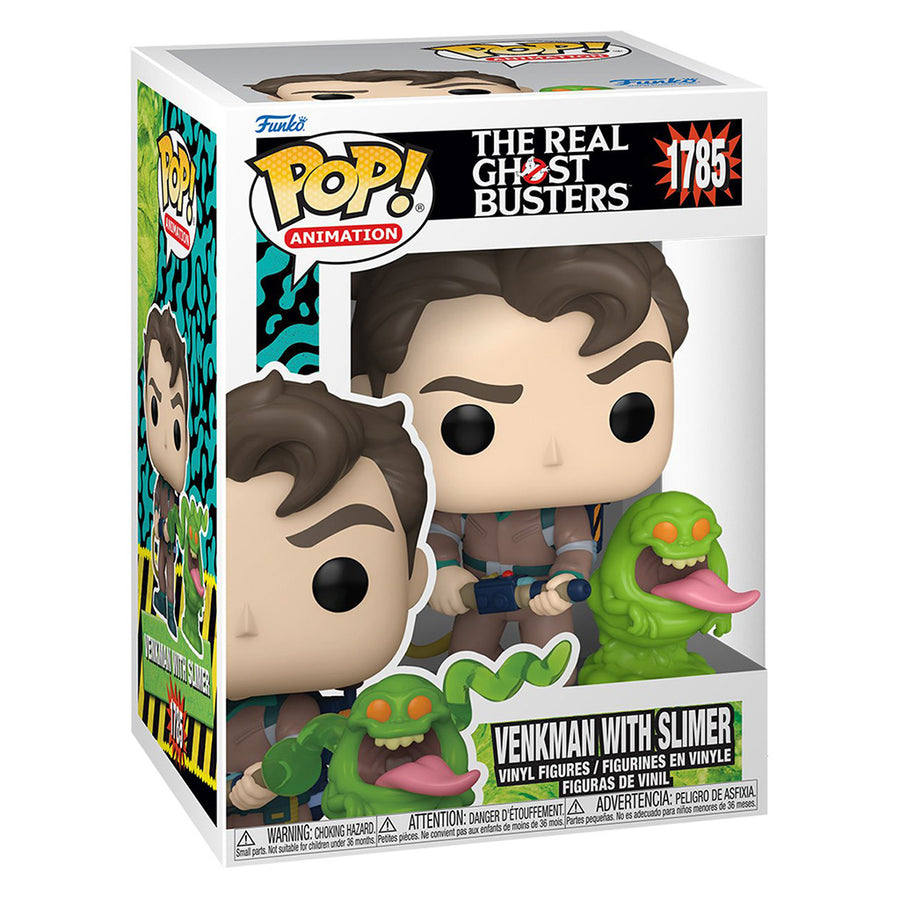 FUNKO POP ANIMATION THE REAL GHOSTBUSTERS - VENKMAN WITH SLIMER 1785