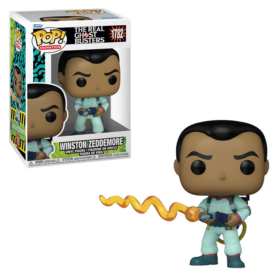 FUNKO POP ANIMATION THE REAL GHOSTBUSTERS - WINSTON ZEDDEMORE 1782 BRINDE
