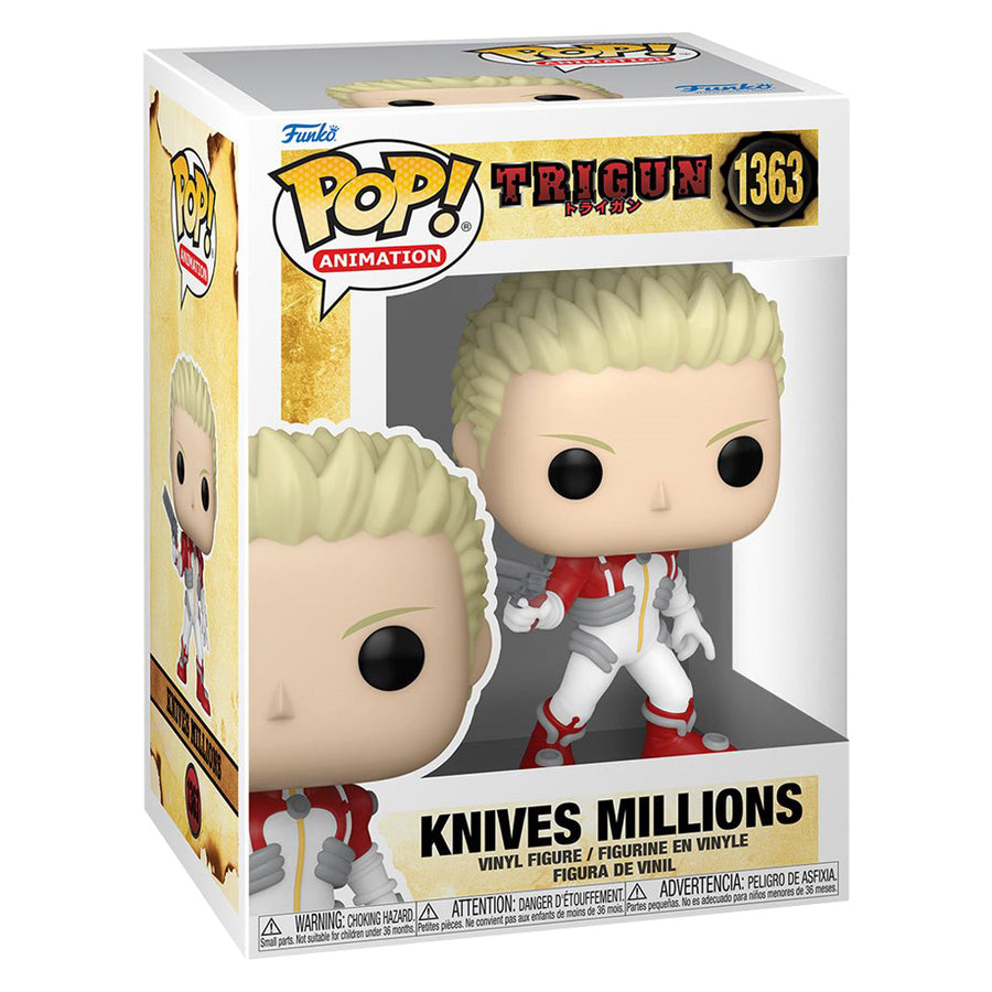 FUNKO POP ANIMATION TRIGUN - KNIVES MILLIONS 1363