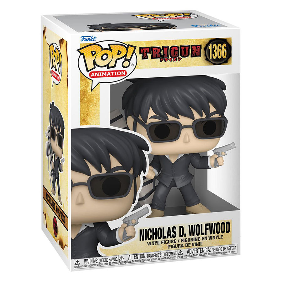 FUNKO POP ANIMATION TRIGUN - NICHOLAS D. WOLFWOOD 1366