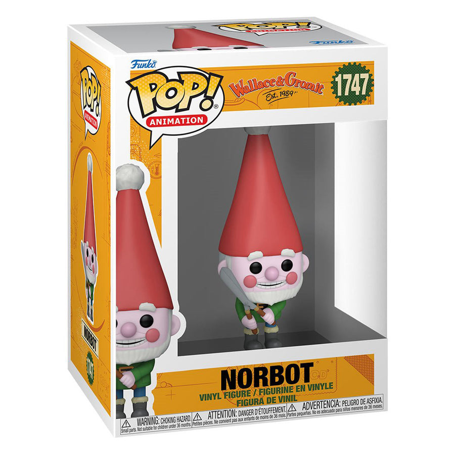 FUNKO POP ANIMATION WALLACE AND GROOMIT - NORBOT 1747