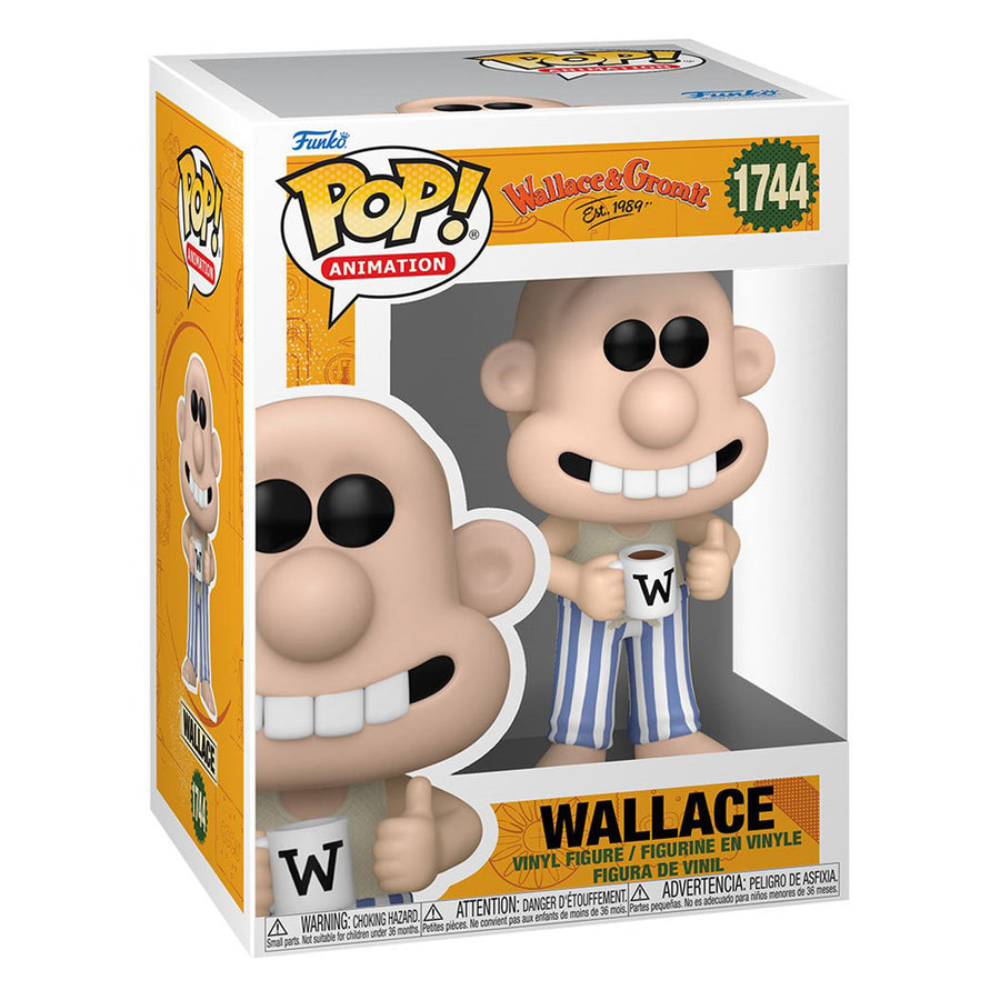 FUNKO POP ANIMATION WALLACE AND GROOMIT - WALLACE 1744