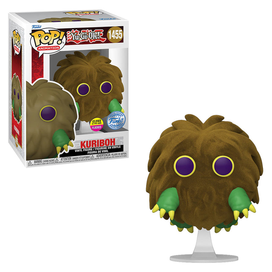 FUNKO POP ANIMATION YU-GI-OH EXCLUSIVE - KURIBOH 1455 (GLOWS IN THE DARK) BRINDE