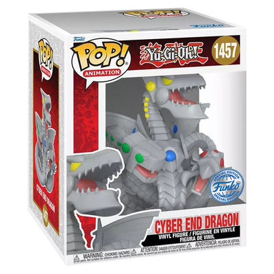 FUNKO POP ANIMATION YU-GI-OH SUPER SIZED EXCLUSIVE - CYBER END DRAGON 1457