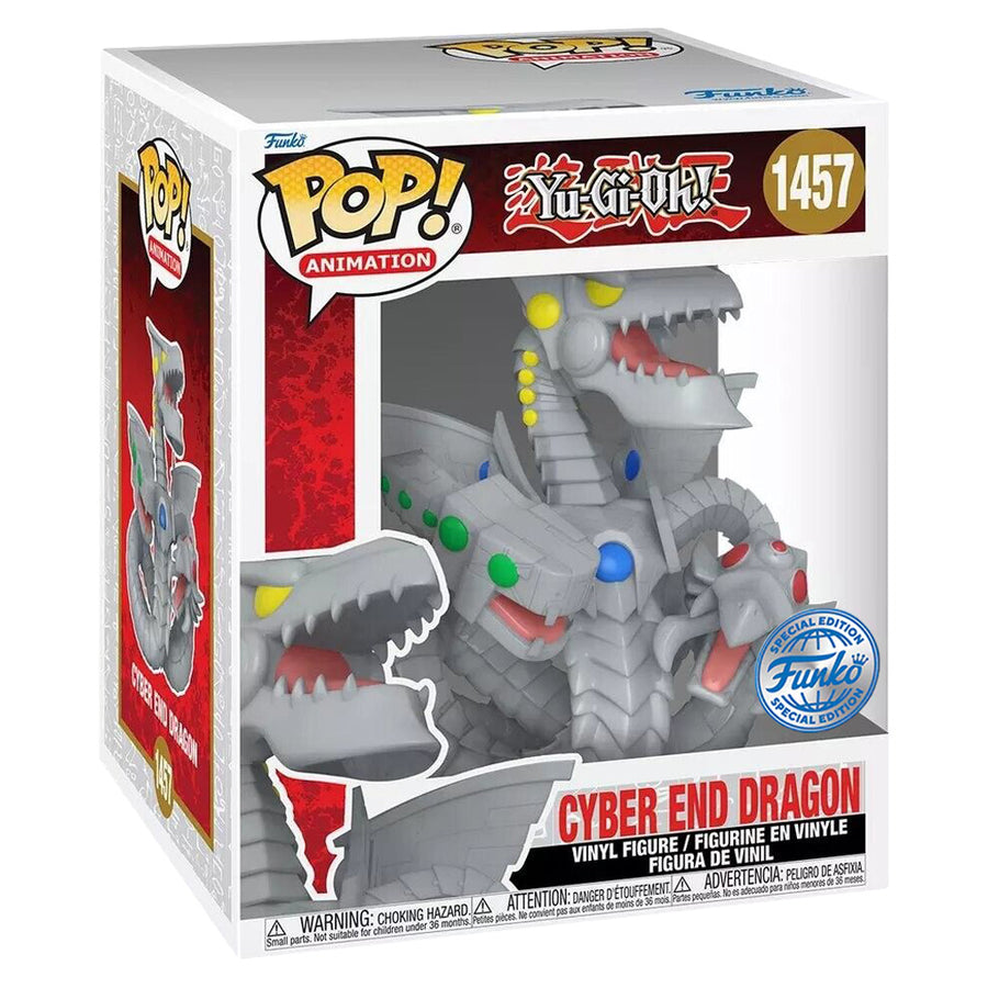 FUNKO POP ANIMATION YU-GI-OH SUPER SIZED EXCLUSIVE - CYBER END DRAGON 1457