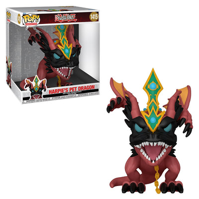 FUNKO POP ANIMATION YU GI OH SUPERSIZED 10" - HARPIE'S PET DRAGON 1415
