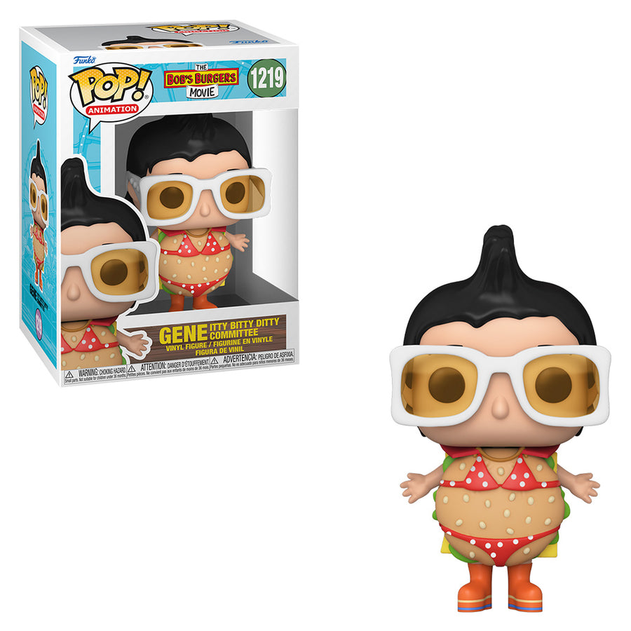 FUNKO POP ANIMATION BOB'S BURGERS MOVIE - GENE 1219 BRINDE