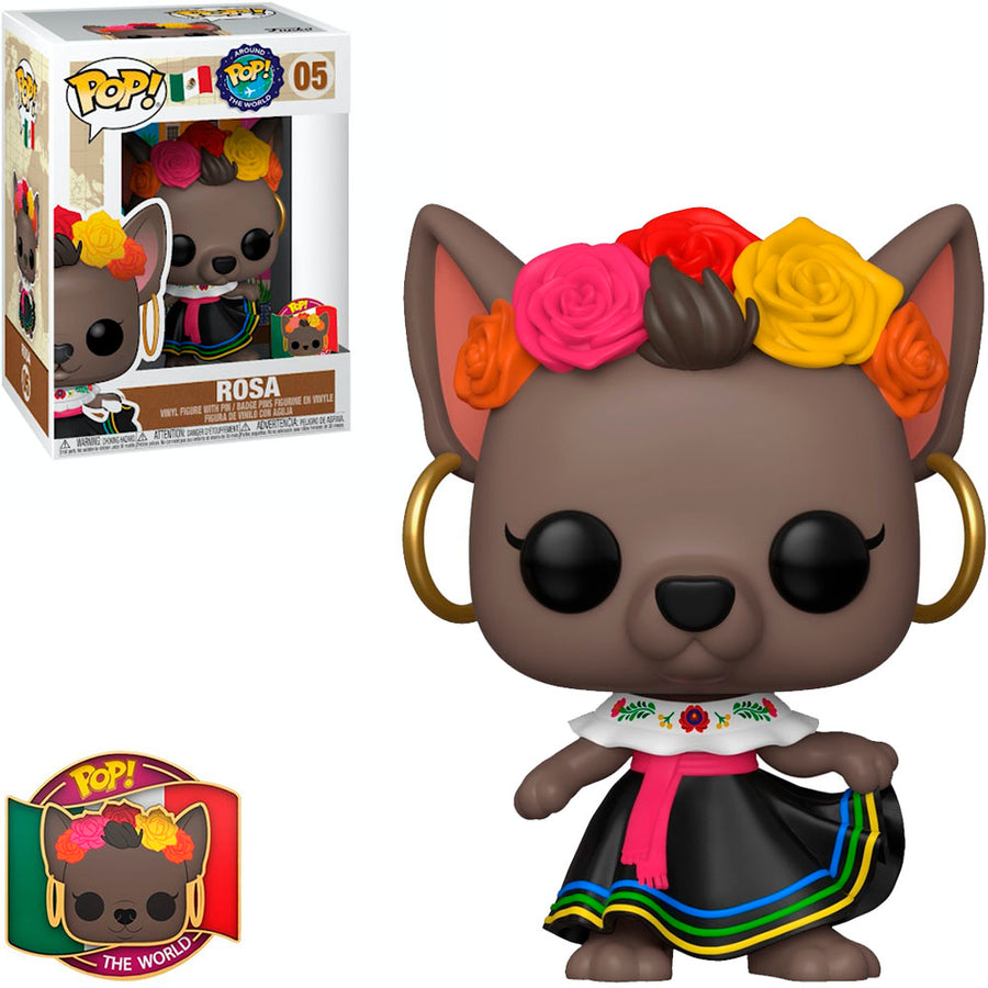FUNKO POP AROUND THE WORLD MEXICO - ROSA 05 BRINDE