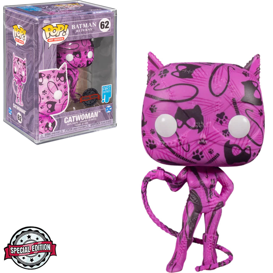 FUNKO POP ART SERIES DC BATMAN RETURNS EXCLUSIVE - CATWOMAN 62 BRINDE