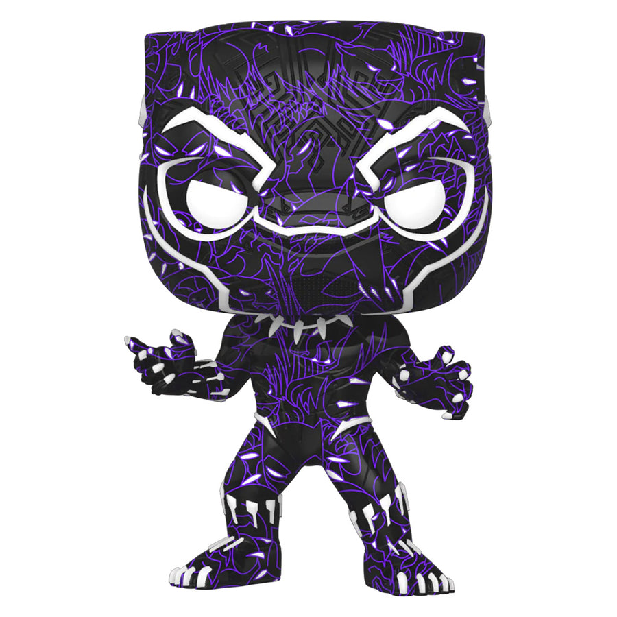 FUNKO POP ART SERIES MARVEL BLACK PHANTER EXCLUSIVE - BLACK PANTHER 70