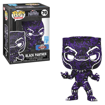 FUNKO POP ART SERIES MARVEL BLACK PHANTER EXCLUSIVE - BLACK PANTHER 70