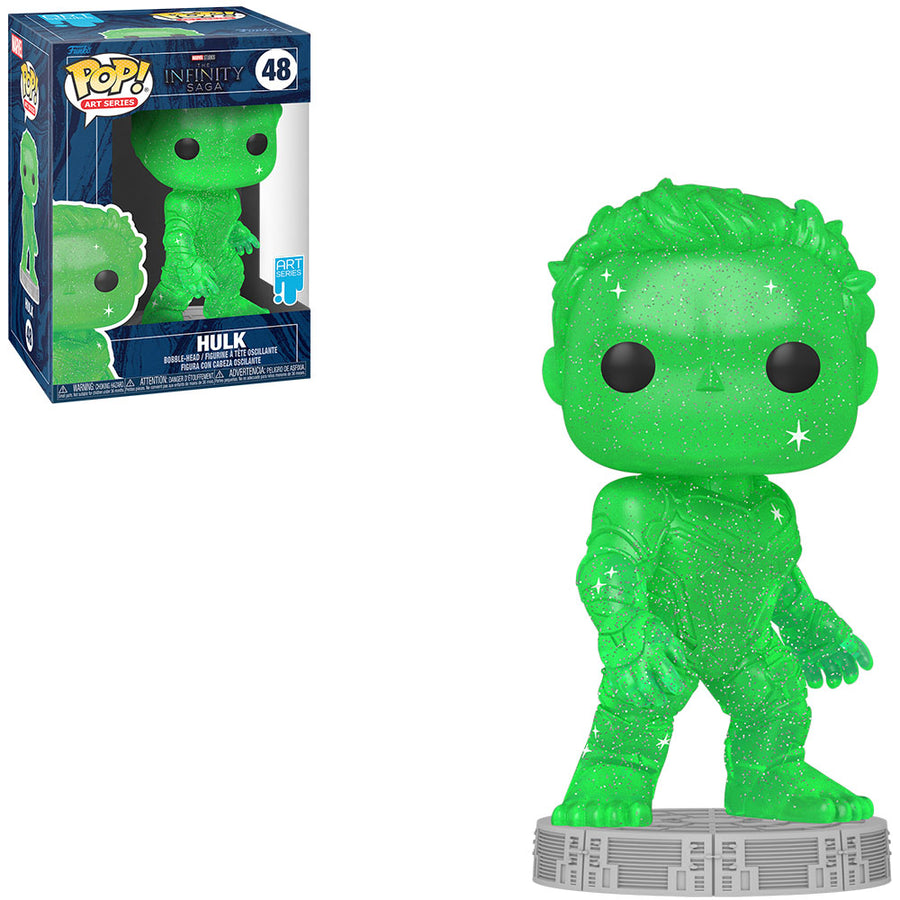FUNKO POP ART SERIES MARVEL THE INFINITY SAGA - HULK 48 BRINDE