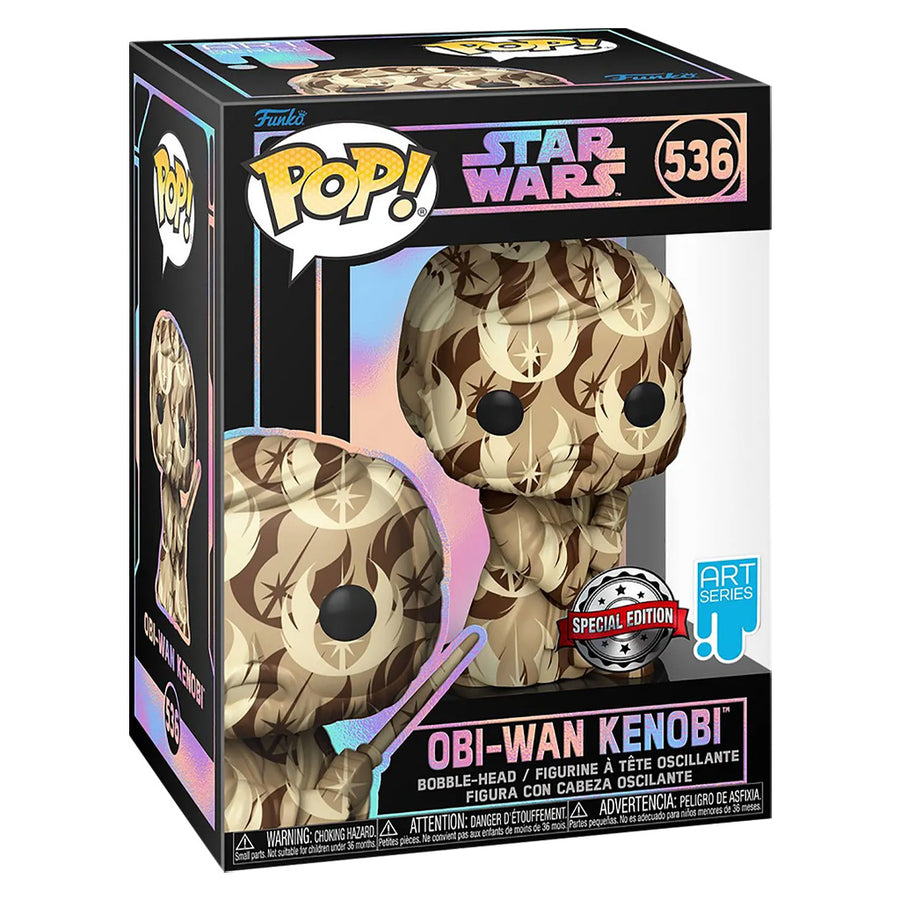 FUNKO POP ART SERIES STAR WARS OBI-WAN EXCLUSIVE - OBI-WAN KENOBI 536