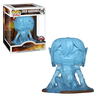 FUNKO POP ATTACK ON TITAN EXCLUSIVE - EREN HARDENED 1174 (SUPER SIZED 6'') BRINDE
